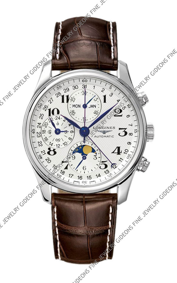 Longines Master Collection Mens Moon Phase Chronograph L2.673.4