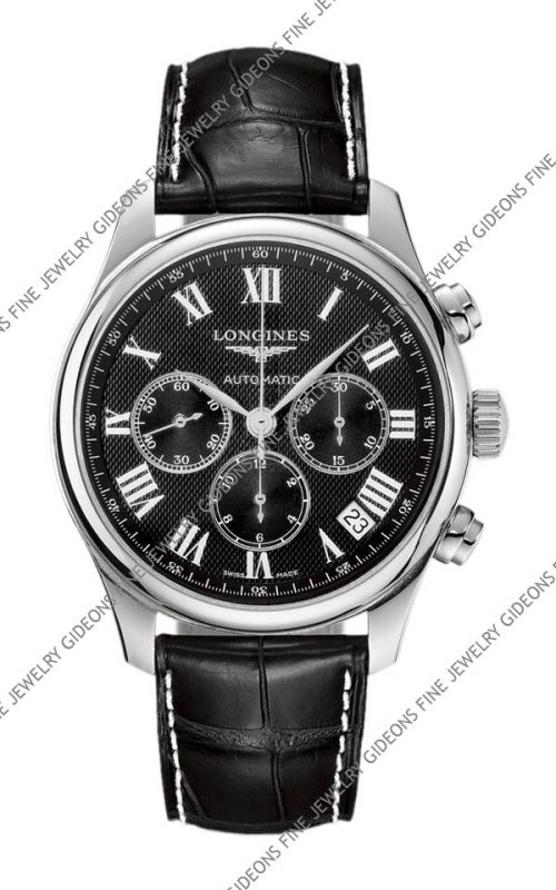 Longines Master Collection Mens Automatic Chronograph L2.693.4.51.8 44 mm