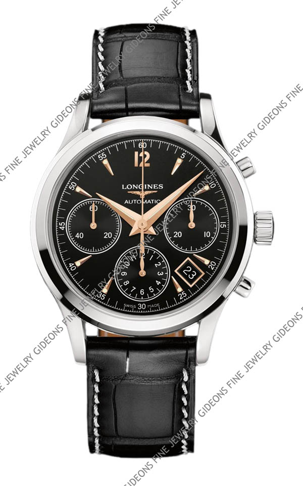 Longines Heritage Mens Automatic Chronograph L2.750.4.56.0 41 mm