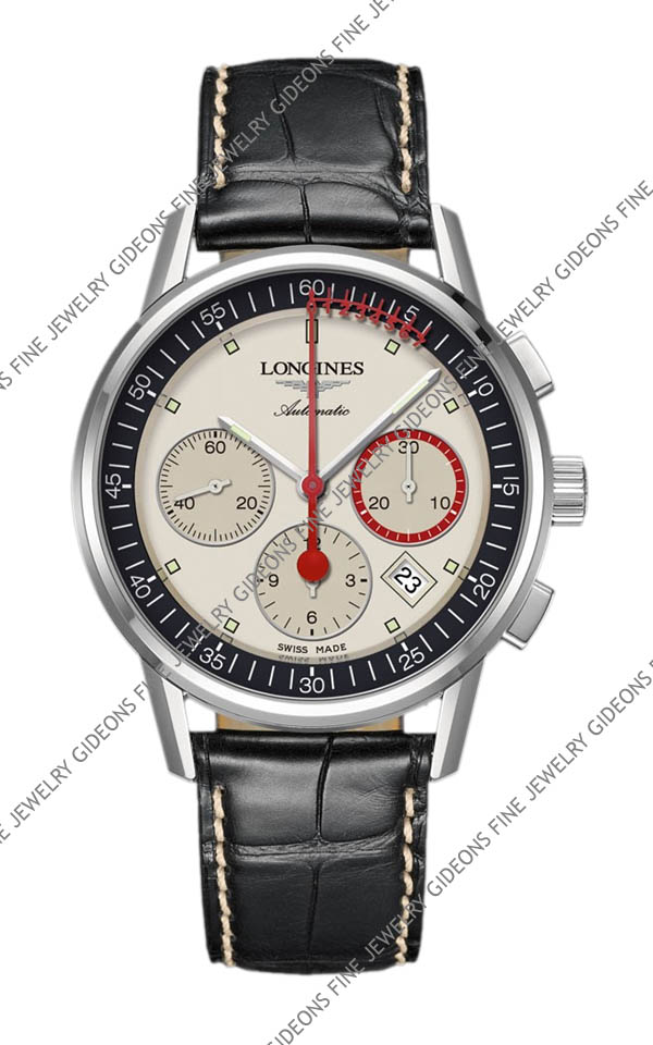 Longines Heritage Mens Automatic Chronograph L4.754.4.72.4 41 mm