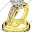 Scott Kay Gold Engagement Set (M0235RDFP & B0235RDFF)