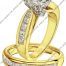 Scott Kay Gold Engagement Set (M0751QD20FP & B0751QD20FF)