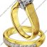 Scott Kay Gold Engagement Set (M1039QDSFP & B1039QDSFF)