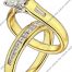 Scott Kay Gold Engagement Set (M1048BDFP & B1048QDFF)