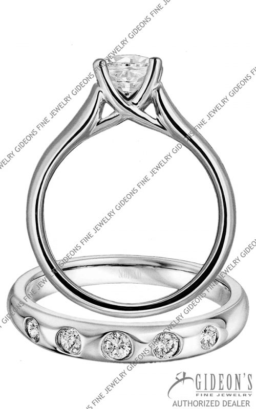 Scott Kay Platinum Engagement Ring Set(M1051PP and B1051RDPP)