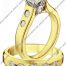 Scott Kay Gold Engagement Set (M1073RDFP & B1073RDFF)