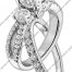 Scott Kay Platinum Engagement Set(M1088ODRDPP & B1088RDPP)