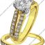 Scott Kay Gold Engagement Set (M1114RDFP & B1114RDFF)