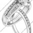 Scott Kay Platinum Engagement Set(M1115RDPP & B1115RDPP)