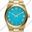 Michael Kors Mid-Size Channing Golden Stainless Steel Three-Hand MK5894 Watch