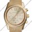 Michael Kors Lexington Gold Tone Quartz Chronograph Watch MK5938