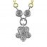 Gideon's Exclusive 14K White Gold Flower Diamond Pendant