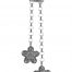 Gideon's Exclusive 18K White Gold Flower Diamond Pendant