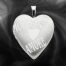 Quality Sterling Silver Heart Lockets (Amore Design) QLS231