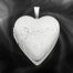Quality Sterling Silver Heart Lockets (Grandma No. 1) QLS251