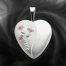 Quality Sterling Silver Heart Lockets (Enameled) QLS255