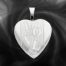 Quality Sterling Silver Heart Lockets (Love Design) QLS259