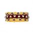 Hidalgo Stackable Rings Heart Collection Set  (RB7295 & RS6651)