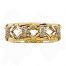 Hidalgo Interchangeable Rings Yellow Gold Ring Jacket (RR1967)