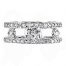 Hidalgo Interchangeable Rings White Gold Ring Jacket (RS6624)