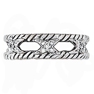 Hidalgo Interchangeable Rings White Gold Ring Jacket (RS6656)