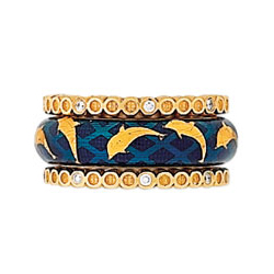 Hidalgo Stackable Rings Sea Life Collection Set  (RS7554 & RS6628)