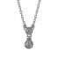 Gideon's Exclusive Platinum Solitaire Diamond Pendant