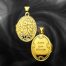 Quality Gold Oval Locket XL103