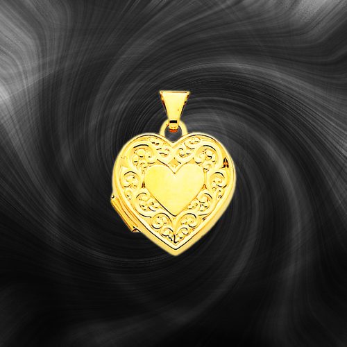 Quality Gold Heart Locket XL131