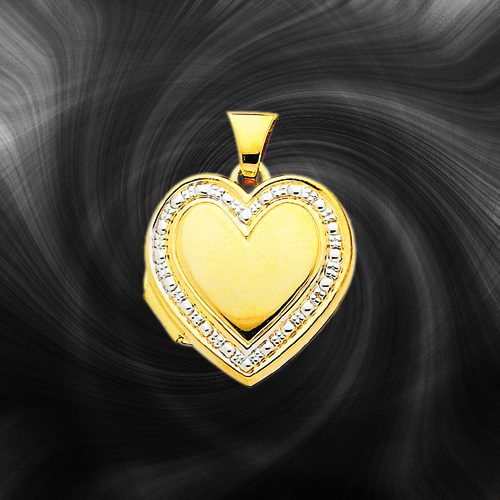 Quality Gold Heart Locket XL136