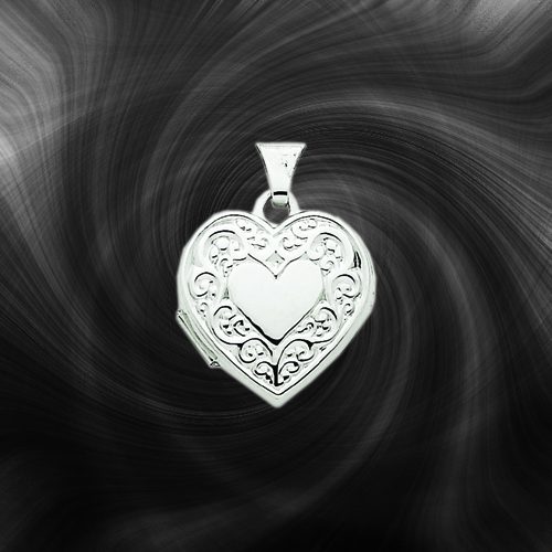 Quality Gold Heart Locket XL185