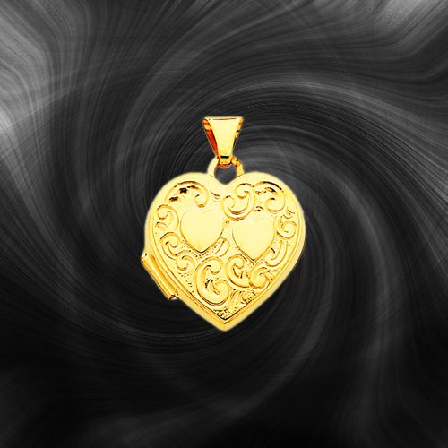 Quality Gold Heart Locket XL202