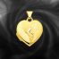 Quality Gold Heart Locket XL252
