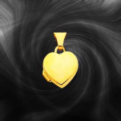 Quality Gold Heart Locket XL304