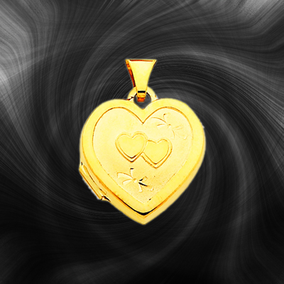 Quality Gold Heart Locket XL309