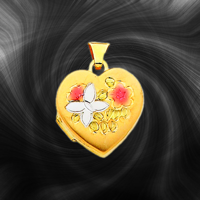 Quality Gold Heart Locket XL406