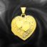 Quality Gold Heart Locket XL78