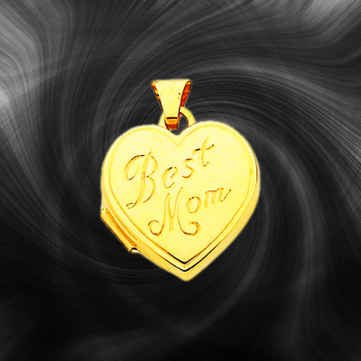 Quality Gold Heart Locket XL86