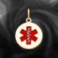 Quality Gold Medical Jewelry Pendant XM407